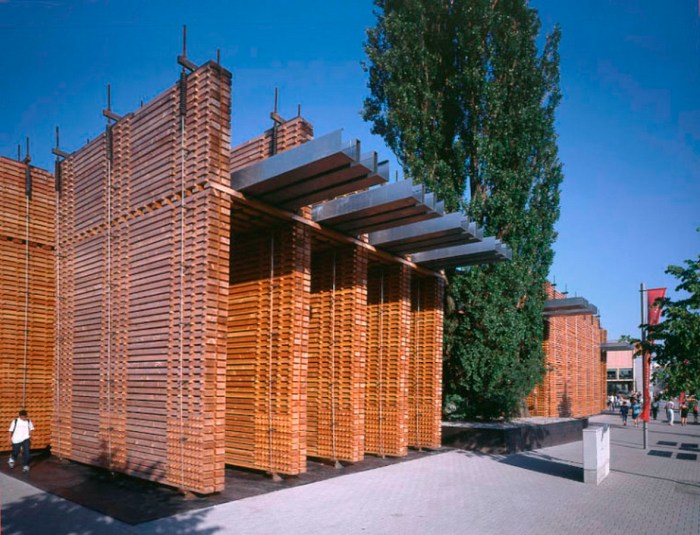 Zumthor pavillon hanover expo