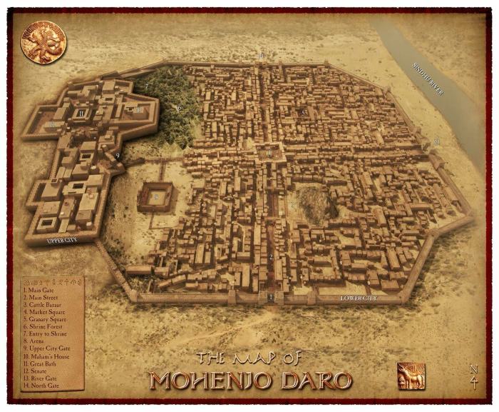 How was mohenjo daro different from jericho