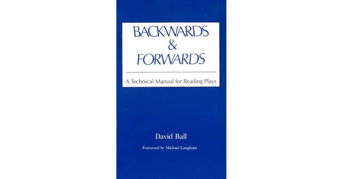 Backwards and forwards a technical manual for reading plays