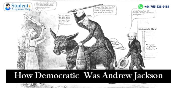 How democratic was andrew jackson dbq answer key