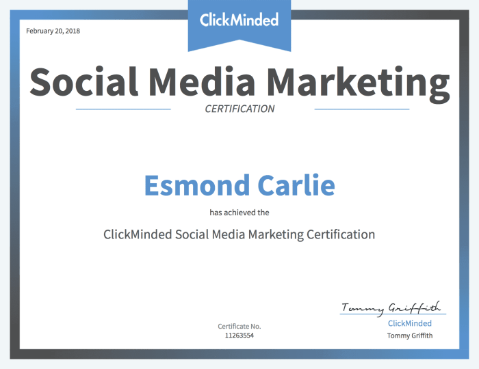 Stukent social media marketing certification