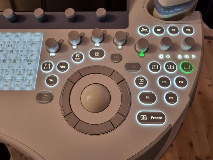 Knobology ultrasound machine buttons and functions